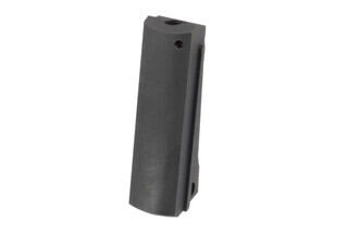 Nighthawk Custom carbon steel mainspring housing for government 1911s, flat with smooth checkering